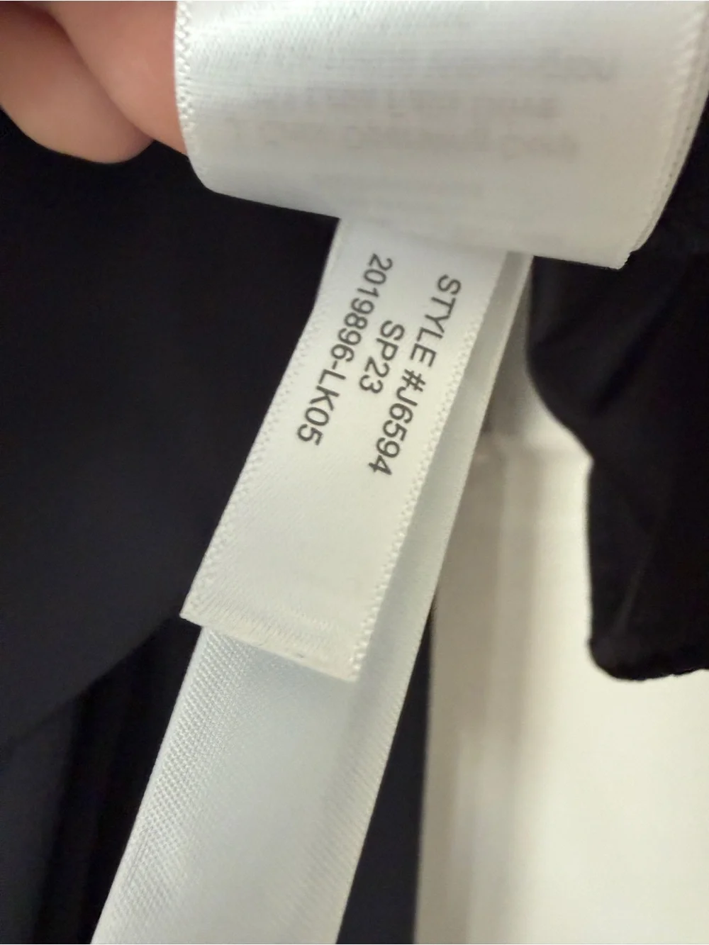 J. Crew Black Jamie Chino Pants Trousers Pull On Elastic Waist Classic Office 6